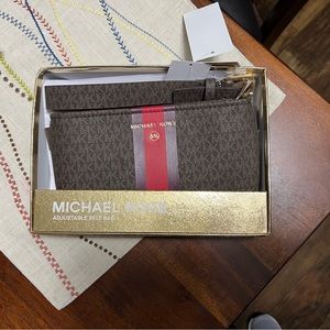 Michael Kors adjustable belt bag